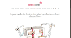 Desktop Screenshot of electricpencil.co.za